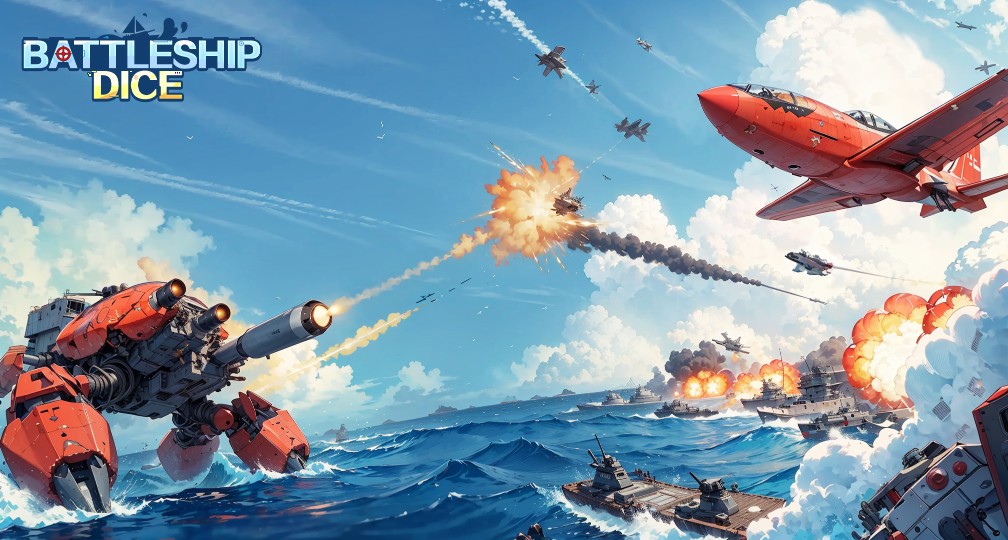 Battleship Dice game artwork